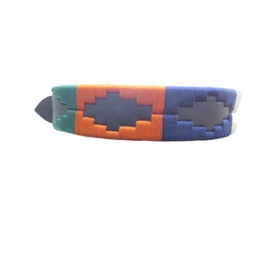 Collar de Polo de cuero fuerte hecho a mano personalizado tamaño pequeño perro caminar Correa Animal patrón encaje decoración mascota sostenible - Product Image 4