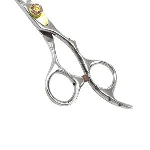 Ciseaux de coiffure professionnels en gros, acier inoxydable, ergonomiques, pour barbier et salon, marque privée OEM - Product Image 6