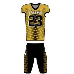 Outerwear Sports Practice Custom Design Sublimation American Football Uniform Wholesale Custom Logo Printing American Uniforms - Product Image 3