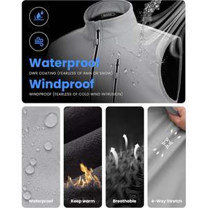 Chaleco Deportivo Ligero y Cortavientos para Hombre, Modelo 2025, con Bolsillos para Viajes, Senderismo y Running - Product Image 4