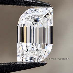 SHREERAJ SOLITAIRE Diamant de laboratoire de 2 carats, taille flamme, certifié IGI, couleur DEF, clarté VVS2 VS1, forme fantaisie, diamant non monté pour - Product Image 1
