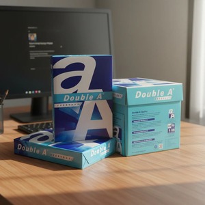 Factory Copy <b>Paper</b> A4 80GSM Pulp Office Double A White A4 Copy <b>Paper</b> 80 GSM (210mm X 2 - Product Image 1