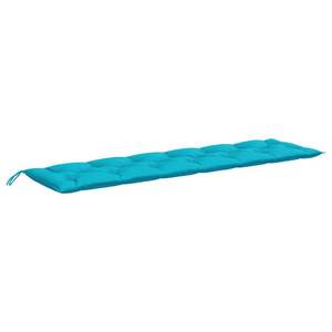 Coussin de banc de jardin en polyester turquoise 100 %, 200 x 50 x 7 cm, coussins et oreillers d'extérieur - Product Image 2