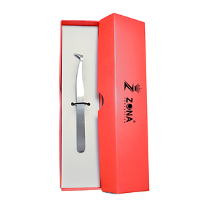 Pinzas de diamante dorado de nuevo diseño, pinzas curvas antideslizantes, herramientas para pestañas, juego de pinzas para pestañas curvas profesionales con embalaje - Product Image 6