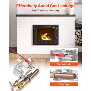 Gruppo Pilota Gas OE 103779-01 PP231 NG8218 per Accensione a Gas Naturale, Ricambio Compatibile con Modelli CIVF-25 VFSR-18 per Caminetti - Product Image 3