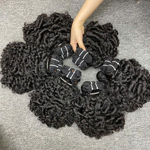 ผมแท้เรมี่ผมลอนธรรมชาติทอคู่ปลายนาโนผมมัดมนุษย์จากเวียดนามขายส่ง100กรัม - Product Image 6