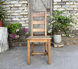 YUSHAN <b>Black</b> Solid Wood Ladder Back <b>Dining</b> <b>Chair</b> Modern Design Non-Foldable <b>Dining</b> Room Seating Home Furniture Model YS-DC-08 - Product Image 6