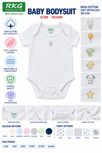 Ropa Deportiva de Algodón Unisex para Bebé, Mameluco de Manga Corta Azul Claro, 3/6 Meses - Product Image 3