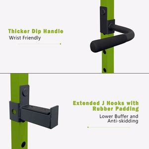 Rack Multifunzionale per Palestra Domestica, Gabbia per Squat e Trazioni Regolabile, Capacità 450 kg, Panca per Bilanciere Completa per Fitness - Product Image 4