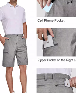 2025 nouvelle Collection hommes chemises de Golf matériau de haute qualité avec logo personnalisé et Design extensible hommes Shorts de Golf - Product Image 4