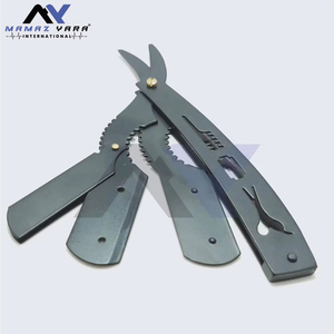 Customized Sleek Black Coated Barber <b>Razor</b> Stylish Handle <b>Straight</b> <b>Razor</b> with <b>Razor</b> Sharp Stainless Steel Blade Comfortable - Product Image 5