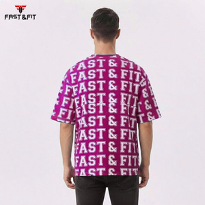Camisetas Personalizables para Hombre, 100% Algodón Grueso, Impresión Serigráfica, Transpirables, Ecológicas, con Logotipo y Patrón de Letras Personalizados - Product Image 2