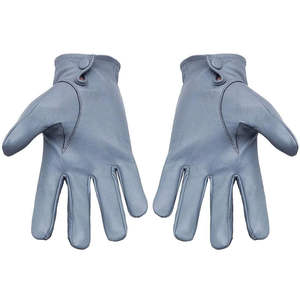 Gants élégants bleus en cuir véritable écologiques et respirants pour hommes et femmes, doublure intérieure douce, hiver, extérieur, compatibles écran tactile - Product Image 6