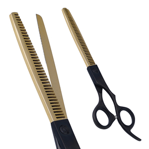 Tijeras Profesionales para Adelgazar el Cabello, 38 Dientes, Afiladas, Personalizables, Superventas, Stahlmann Pro 2026 4Cr13, Suministros para Salón de Belleza - Product Image 4
