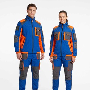 Conjunto Deportivo Cortavientos con Bolsillos y Estampado de Moda 2026, Chaqueta con Capucha y Pantalones de 2 Piezas, Poliéster/Nailon Ecológico, Estilo Hip Hop Unisex - Product Image 1