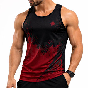 Chaleco Deportivo para Hombre, de Poliéster y Algodón, sin Mangas, Ropa de Gimnasio, Logotipo Bordado Personalizado, Fabricante Mayorista - Product Image 6