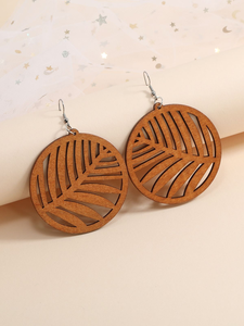 Pendientes de Madera para Mujer, Joyería de Moda, Hechos a Mano con Madera Pulida, Ecológicos y Naturales - Product Image 3