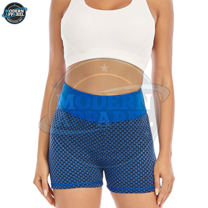 Hot Selling Custom Logo Women <b>Booty</b> Shorts High Quality Quick Dry Elastic Waist 100% Polyester Sporty Custom Colors - Product Image 3