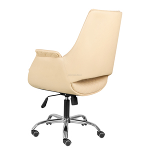 Silla Plegable de Cuero/Metal/Madera/Cuero PU, Estilo Moderno Francés Minimalista Tradicional, Color Personalizado, Ajustable, para Salón de Belleza - Product Image 1