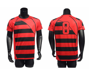 เสื้อฟุตบอลไทยคุณภาพสูง 100% โพลีเอสเตอร์ ฤดูกาลใหม่ พิมพ์ลายตามสั่ง - Product Image 1