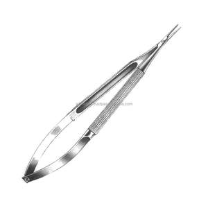 Porte-aiguilles micro-aiguilles droits en acier inoxydable de qualité supérieure, 15 cm, instruments chirurgicaux de suture, ensemble d'instruments A-1 VERITAS - Product Image 5