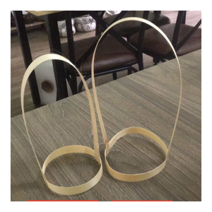 Poignées de tasses en bambou faites à la main du Vietnam pour gobelets réutilisables, emballages à emporter et projets d'artisanat personnalisés - Product Image 1
