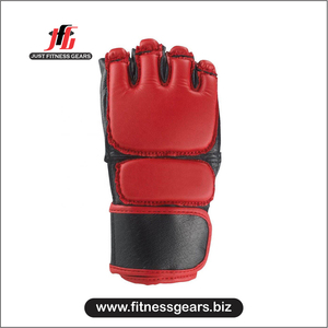 Guantes de MMA de Alta Calidad con Logotipo Personalizado, Antideslizantes, Ligeros, con Cierre de Gancho y Bucle, Cómodos, de Cuero, para Entrenamiento de Artes Marciales y Boxeo - Product Image 2
