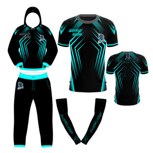 Maillot de jeu Esports personnalisé sublimé à manches courtes pour équipe de gamers – Tenue de performance sportive pour compétition et tournoi - Product Image 6