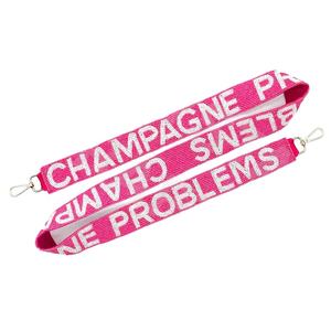 Sangle de sac à main perlée de conception de problèmes de Champagne sangles de sac de perles de rocaille en or blanc personnalisées sangle perlée personnalisée pour sacs - Product Image 1