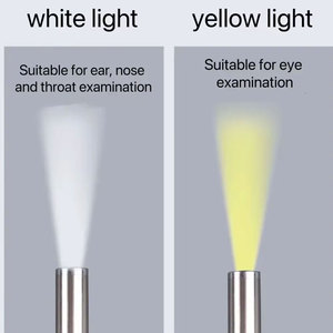 Stylo-lampe médical pour médecins, infirmières et étudiants, lampe de diagnostic, jauge pupillaire, outil à piles AA pour les yeux et la gorge, LED blanche - Product Image 3