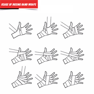 Vente en gros d'usine, bandages de boxe Sanda personnalisés pour le sport et les combats - Product Image 4
