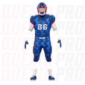 Uniformes de Fútbol Americano en Stock, Personalizados con los 32 Equipos de la NFL, Camisetas Bordadas por Sublimación, Ropa Deportiva OEM con Nombre y Número del Equipo - Product Image 2
