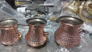 หม้อกาแฟตุรกีทองเหลืองขายส่ง คุณภาพสูง - Product Image 2