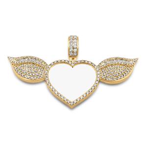 Luxury Moissanite Cross Pendant Unisex Hip Hop Gold Charm with Lab Created Diamond Shine Fashion Jewelry Statement Piece - Product Image 1