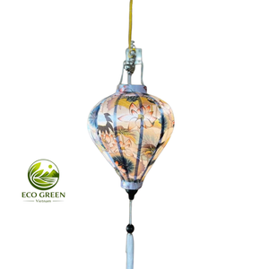 Colorful Bamboo Hoi An Lantern Handmade Silk Light for Restaurant Grand Opening and Festival Street Decor - Product Image 2