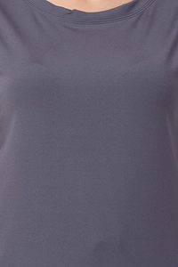 180 Degree Active Women's <b>Square</b> Collar Eco-Friendly Dry Fit Formal T-Shirt - Product Image 2