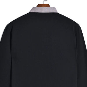 Camisetas de Rugby Personalizadas con Cuello Bordado, Talla Grande, Premium, 100% Poliéster, Rayas, Térmicas, Manga Larga, Secado Rápido, Malla de 180g - Product Image 4