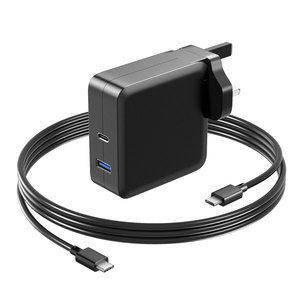 อะแดปเตอร์ชาร์จ GaN 100W PD 3.0 สำหรับติดผนัง ชาร์จเร็ว USB C พร้อมสาย Type C + USB A สำหรับแล็ปท็อป MacBook <span class=keywords><strong>iPhone</strong></span> <span class=keywords><strong>Airpods</strong></span> - Product Image 1