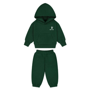 Chándal de algodón de primera calidad con efecto acid wash para niños, material de mezcla de algodón, adecuado para todas las estaciones. - Product Image 1