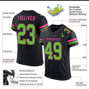 ชุดอเมริกันฟุตบอลเจอร์ซีย์เครื่องแบบทีมอเมริกันฟุตบอล - Product Image 2