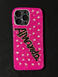 เคสโทรศัพท์ลายลูกปัดสไตล์วินเทจ ปักลายทีมเบสบอล เคสโทรศัพท์หรูหราธีมกีฬา ดีไซน์แบบดั้งเดิม - Product Image 2