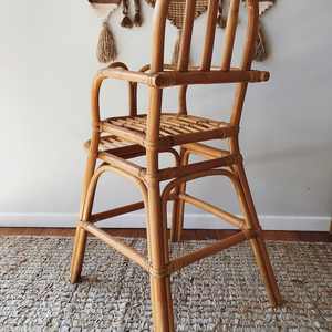 เก้าอี้ป้อนอาหารเด็กแบบหวาย ยี่ห้อเบบี้ นูร์เทอร์ เฟอร์นิเจอร์ ราคาถูก ขายส่ง เก้าอี้สูงสำหรับเด็ก - Product Image 6