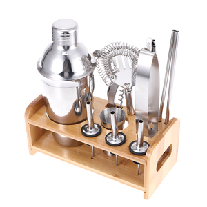 Ensemble de shaker à cocktails en acier inoxydable de qualité supérieure 304 avec kit complet d'outils de bar et finition miroir durable résistante à la rouille - Product Image 2