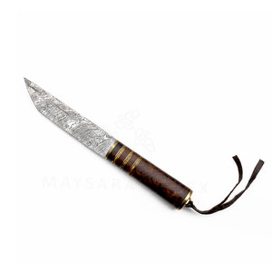 Couteau Viking Birka traditionnel, forgé à la main en acier carbone, couteau nordique pour le camping, la chasse et les collectionneurs - Product Image 2