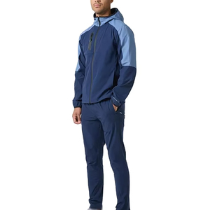 Conjunto Deportivo Cortavientos de Nailon Impermeable de Alta Calidad y Bajo Precio, Ligero, para Hombre, Color Sólido, Talla Personalizada - Product Image 3