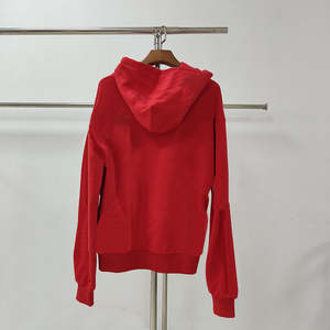 Sweat à capuche pour homme en coton 100% de haute qualité, imprimé avec un motif de dessin animé en relief, poids lourd - Product Image 3