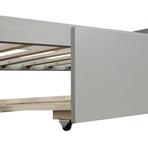 Nuovo Daybed grigio Twin Size con telaio a rotelle SKU WF283064AAE - Product Image 6