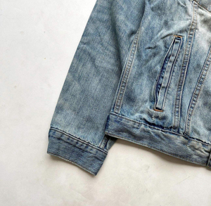 Popular <b>Mens</b> <b>Denim</b> <b>Jacket</b> Slim Fit Stretchable Comfortable and Durable Perfect for Casual Wear and Everyday Outfits - Product Image 3