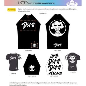 Camiseta Deportiva de Compresión Personalizable para Mujer, Estilo Rashguard Largo, Fabricada con Nailon y Elastano - Product Image 5