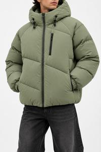 Vêtements de sport HMA SPORTS APPAREL, veste matelassée pour homme, fermeture éclair, coupe-vent, imperméable, respirante, polyester, hiver, décontractée, coupe ample, taille standard - Product Image 2